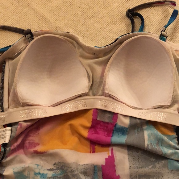 Swim top by Christina size 12 - Picture 4 of 6